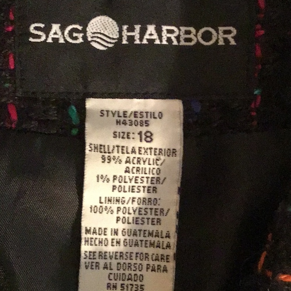SAG HARBOR plus size coat - Picture 5 of 9
